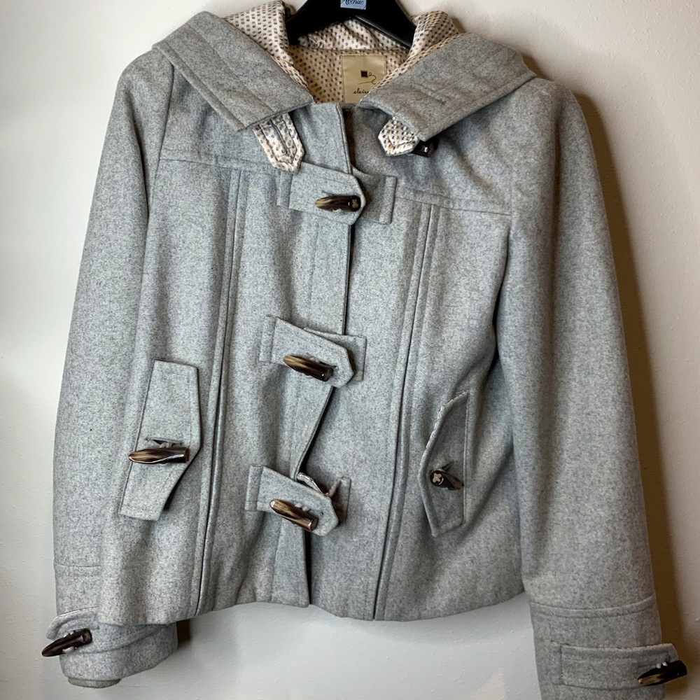 Elevenses Anthropologie Peacoat